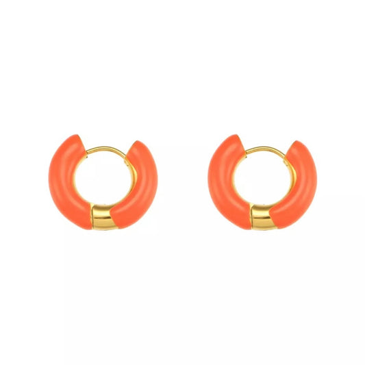 Chunky Hoop (Orange) Hoop